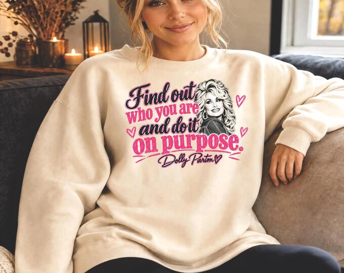 Dolly Find Out Who You Are PNG for DTF printing