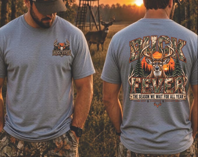 Buck Fever PNG for DTF printing