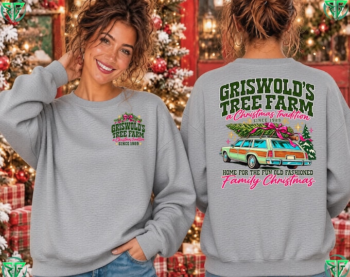 Griswold's Tree Farm Christmas Tradition Since 1989 PNG for DTF Printing