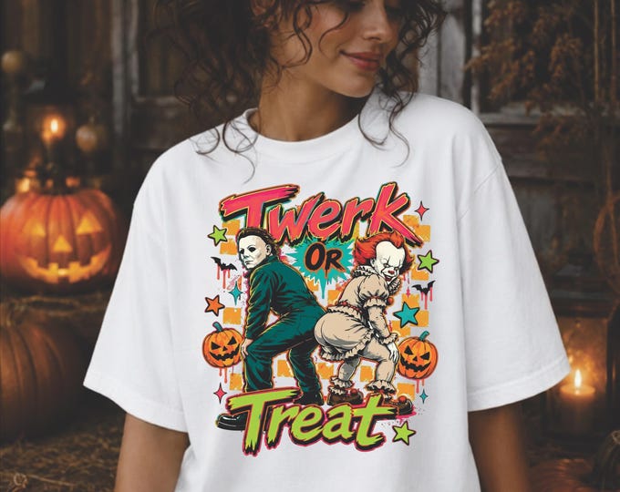 Twerk Or Treat PNG for DTF Printing