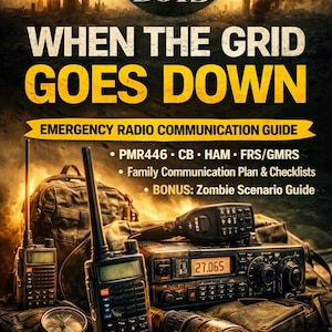 Emergency Communication Guide PDF | Radio Frequencies & Signals | Grid Down Comms Plan | Survival Prepper Guide