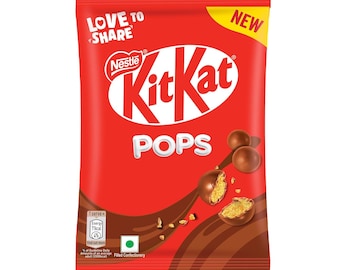 2x KitKat Pops, bolitas de cereal crujientes recubiertas de chocolate MINI Pops, 32 g