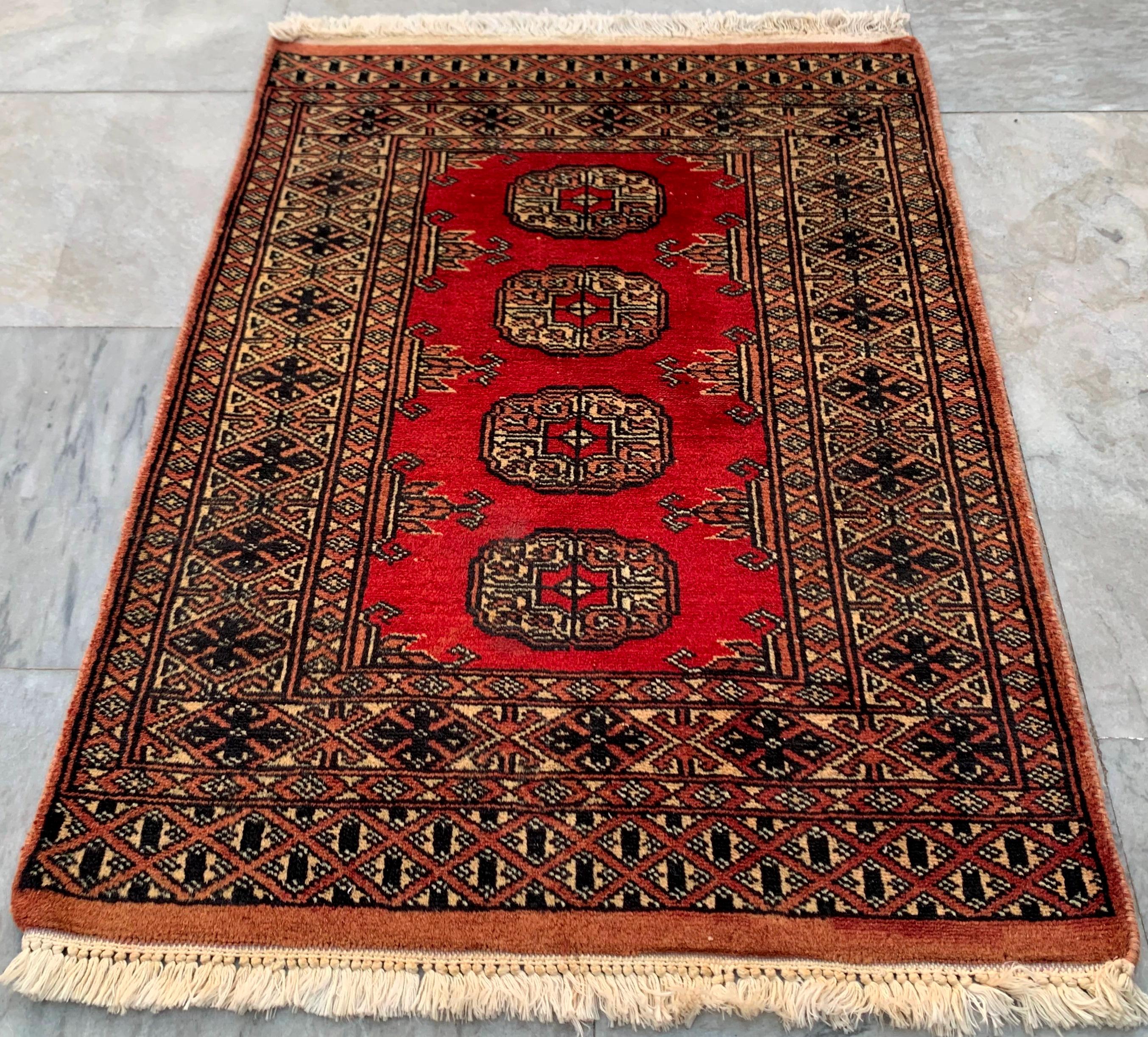 Antique Afghan Rug - Etsy