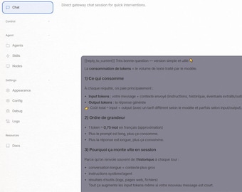 OpenClaw Light Minimalist Dashboard-tema | Anpassningsbart rent ClawdBot-gränssnitt | Premium minimalistisk design | 4K vit bakgrund ingår