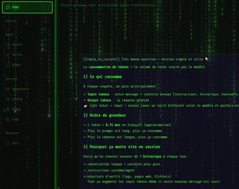 OpenClaw Terminal Green Hacker Dashboard-tema | Anpassat ClawdBot-gränssnitt | Animerade gröna matrisgränser | 4K-kodbakgrund
