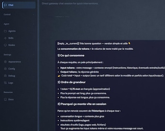 OpenClaw Slate Gray Dashboard-tema | Anpassat ClawdBot-gränssnitt | Animerade ljusblå ramar | 4K blå skifferbakgrund ingår