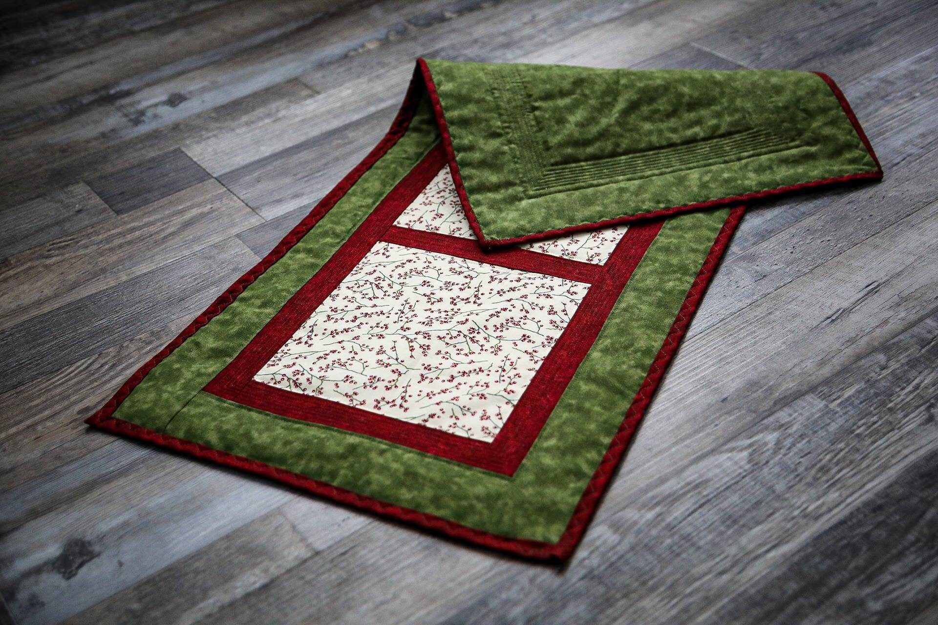 Table Runner Table Topper Quilted Table Runner Dresser Etsy