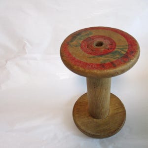 Japanese vintage wooden Large spool