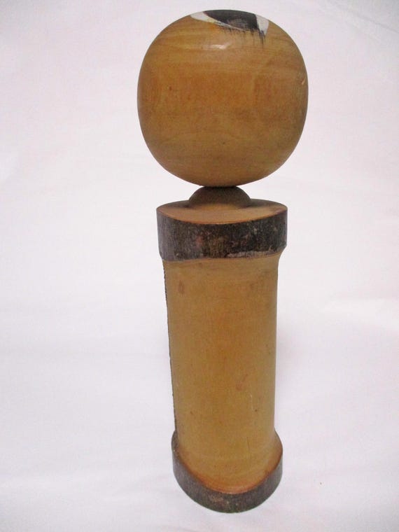 7.3inch Vintage Japanese Wood KOKESHI Doll 2163 - Etsy