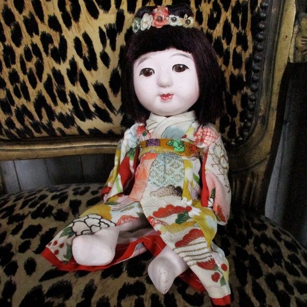 Antique Japanese Ichimatsu Doll Etsy