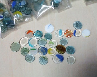 25pc 50s Japanese Vintage Glass Marble Toy OHAZIKI
