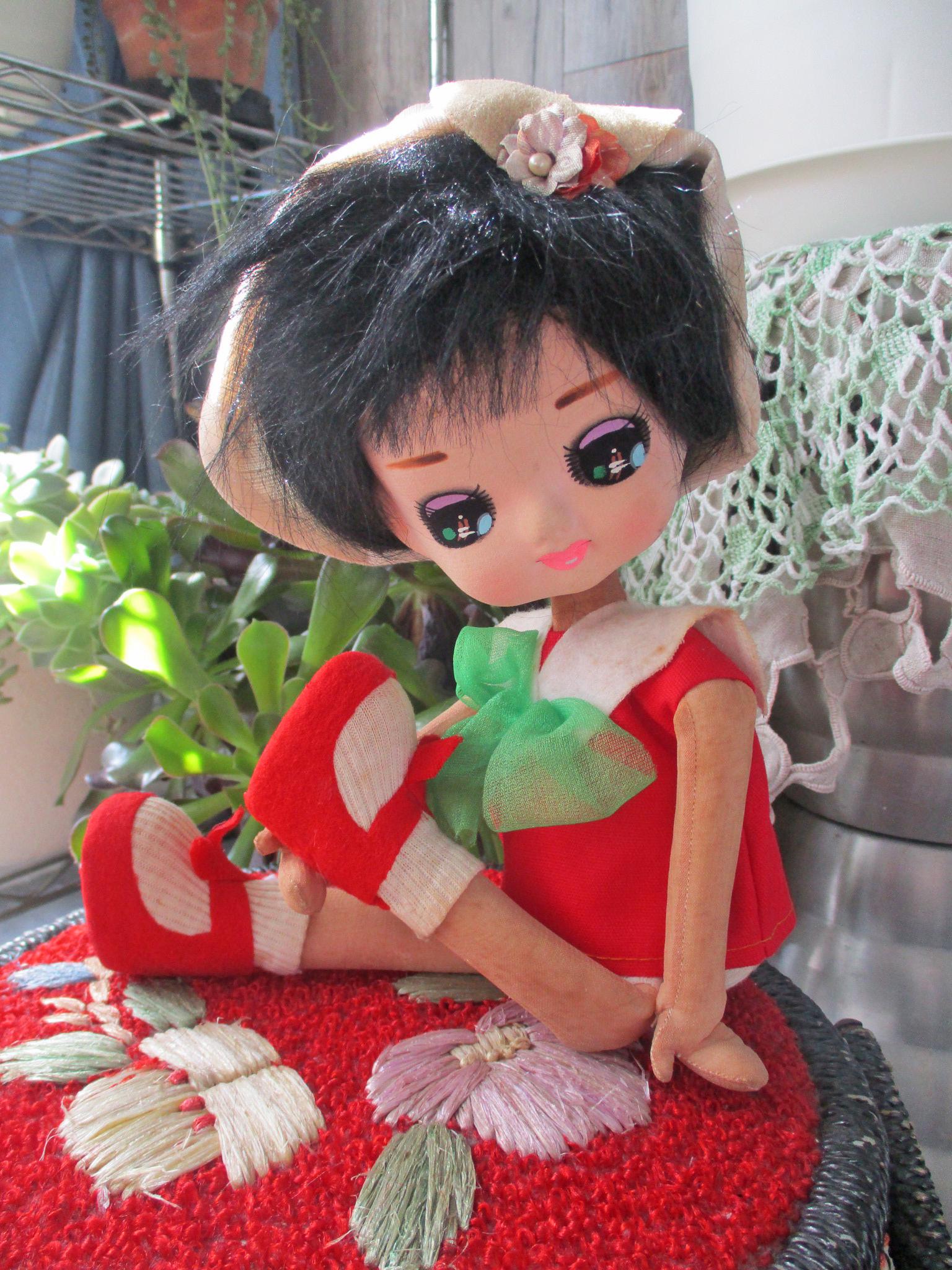 60年代のヴィンテージ日本のレトロなポーズ人形 - Etsy 日本