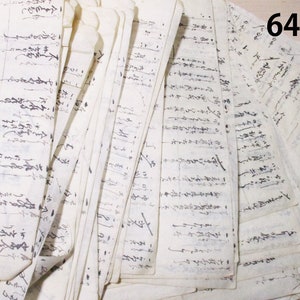 1900s 10pages Antique Japanese handwritten WASHI Paper Ephemera Scrap Assorted Pack P645