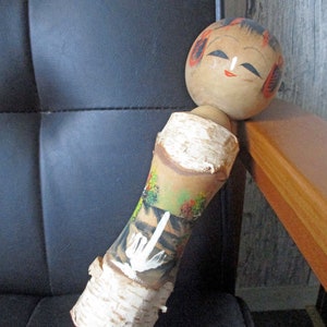 9.4inch Vintage Japanese Traditional Large Wood KOKESHI Doll
