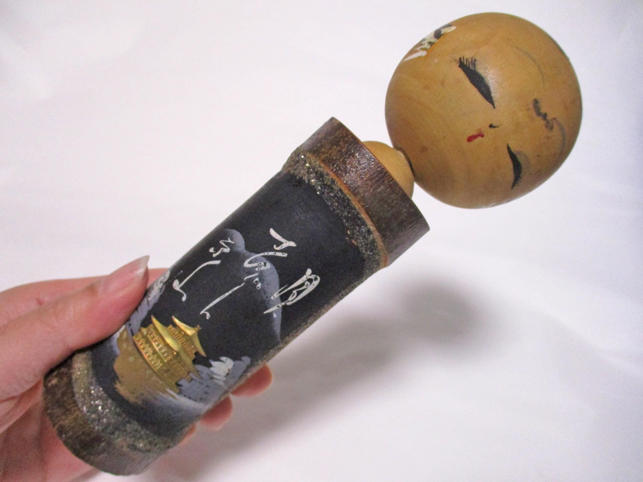 7.3inch Vintage Japanese Wood KOKESHI Doll 2163 - Etsy