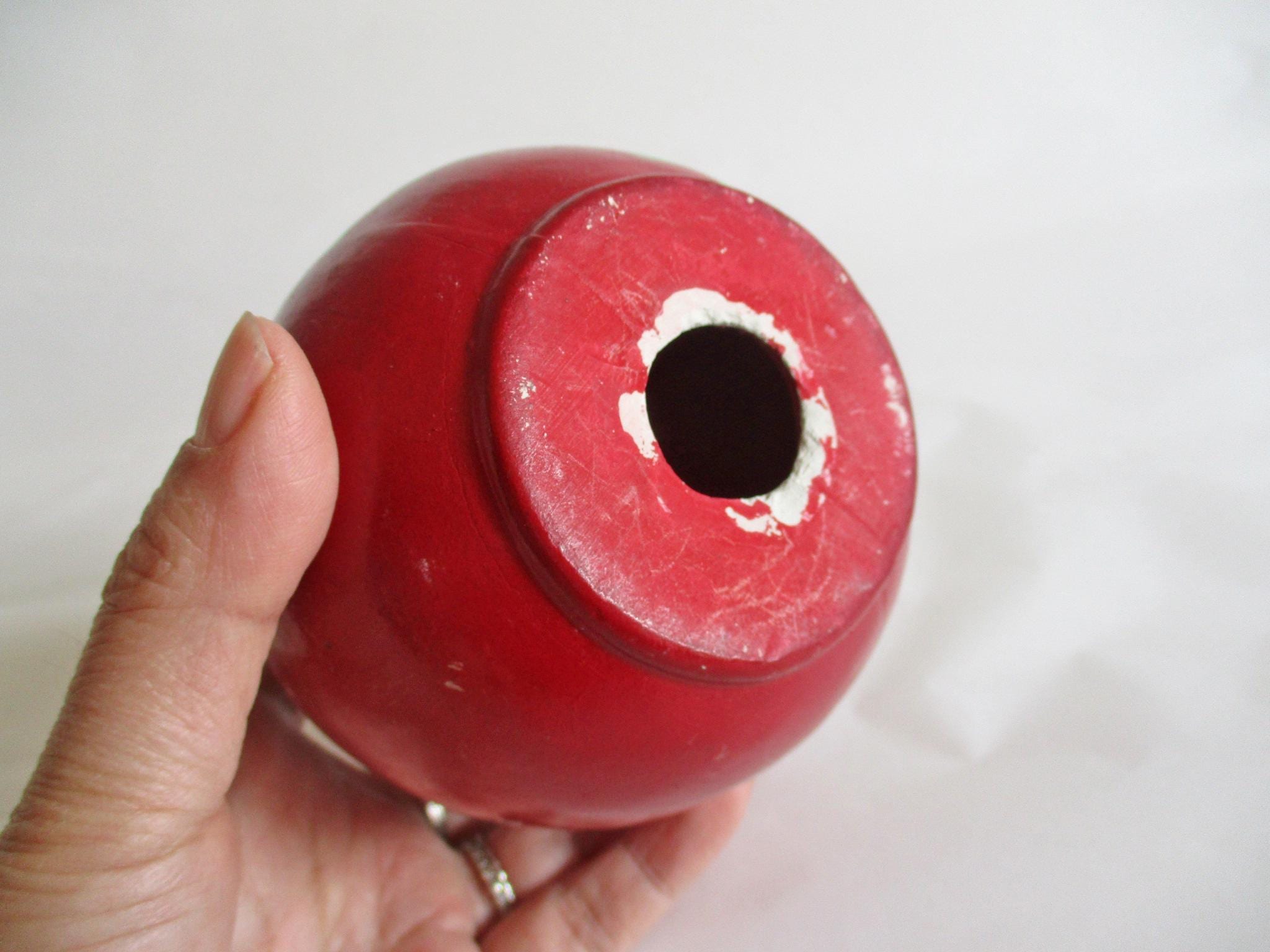 アンティークレッド日本製ダルマ人形陶器貯金箱 - Etsy 日本