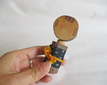 4.7 インチ ヴィンテージ 日本の伝統的な木製こけし人形 1680 - Etsy 日本