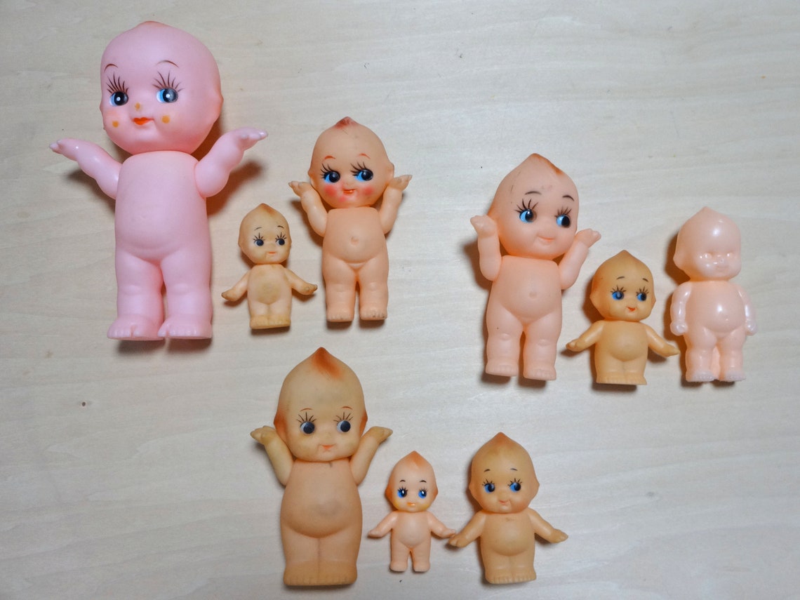 Lot of 3 Vintage Japanese Kewpie dolls Etsy