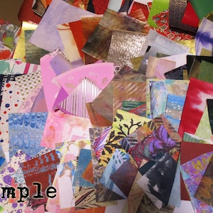 120g Collage Mini Papierbeutel Vintage Japanische handgemachte Metalic Papers Origami Chiyogami Geschenkpapiere Washi Scrap