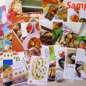Clearance 26Vintage Random Cooking book pages Recipe cards Paper Ephemera collage Scrap