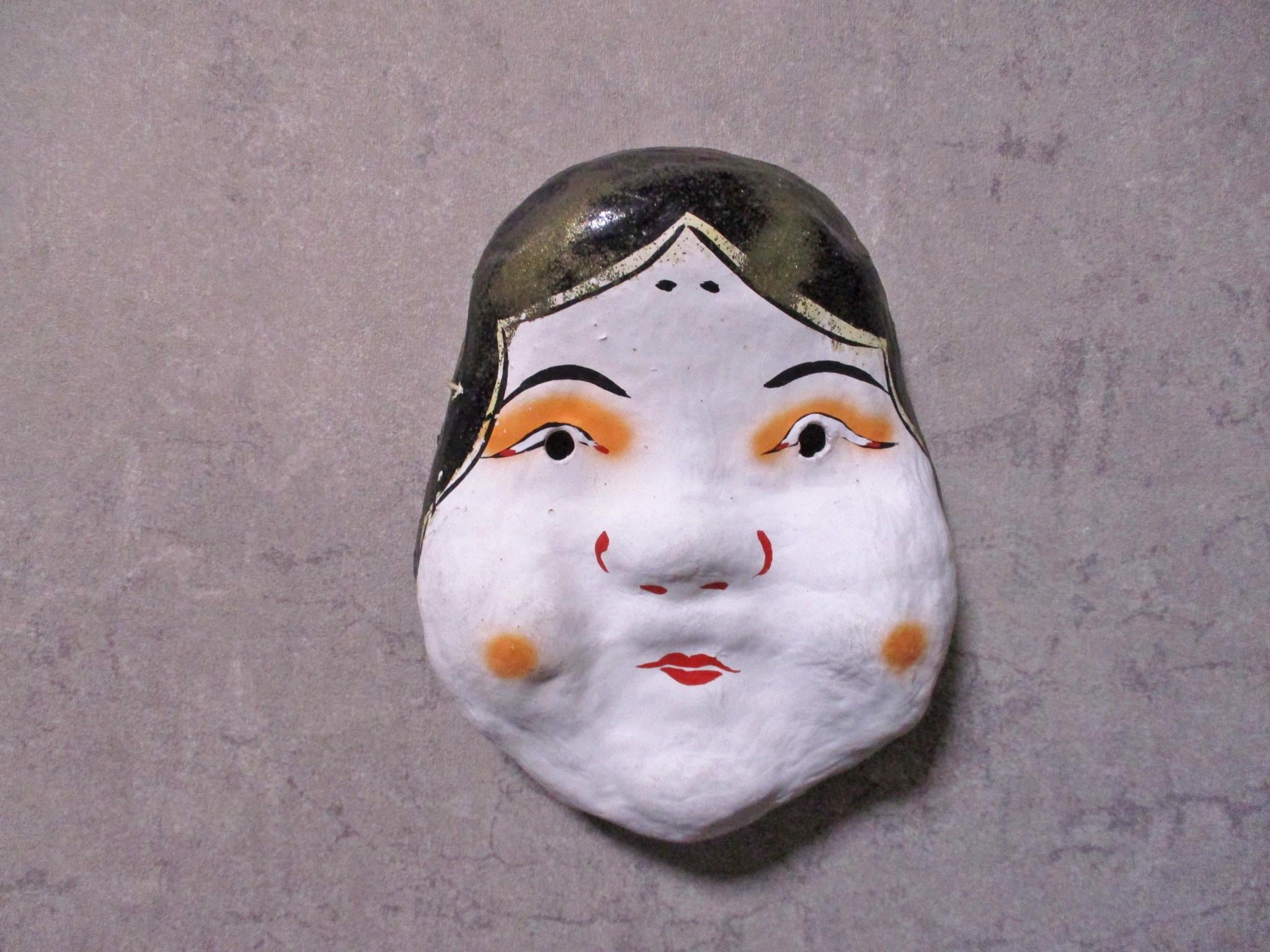 Okame mask - Etsy 日本