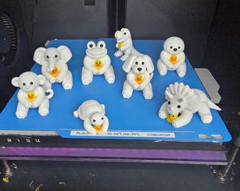 Towel Animals holding duck