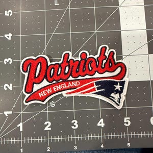 Patriots Red patch bold