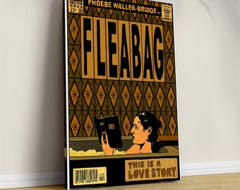 Fleabag Movie Poster - High Quality Canvas Art Print - Room Decoration - Art Poster For Gift