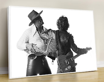 Bruce Springsteen Poster, Born to Run Canvas Art