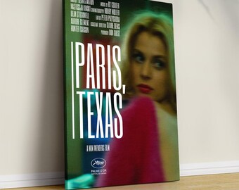 PARIS TEXAS Classic Movie Poster, High-definition Canvas Print