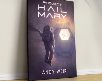 Project Hail Mary Movie Poster, High Quality Canvas Print, 2026 Popular Poster Prints for Wall Aesthetic Decor