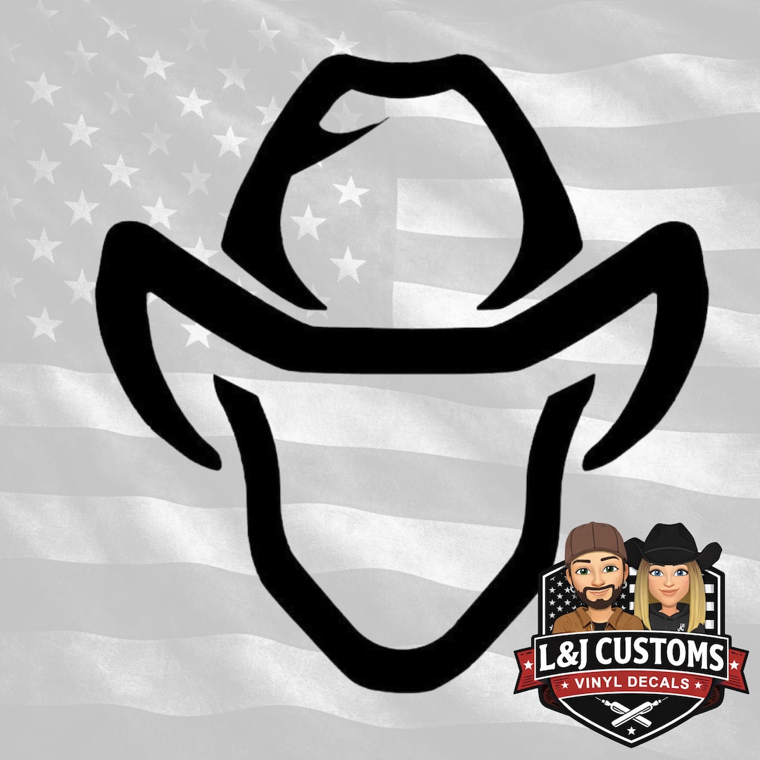 Cowboy Decal - Car & Truck Decal - Etsy