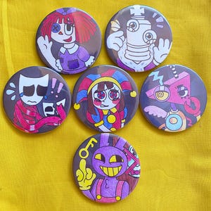 TADC ボタンバッジ／ピンバッジ 56mm（シークレットバッジ付き！）