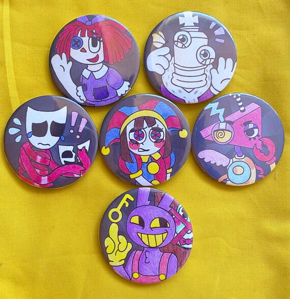 TADC Button Badges / Pins 56mm ( + Secret Badge! ) - Etsy