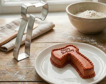 Axe Cake Pan | Stainless Steel Mousse Ring for Lumberjack & Viking Desserts | Rustic Bakeware for Outdoor Parties