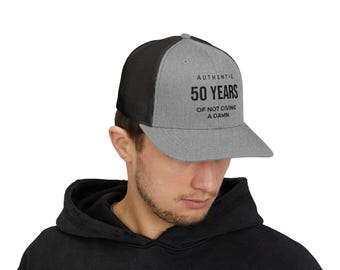 Embroidered Snapback Trucker Cap