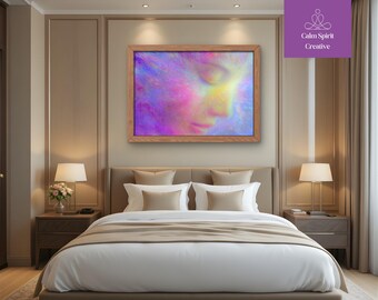 Celestial Healer Wall Art Printable | Spiritual Feminine Goddess Print | Digital Download