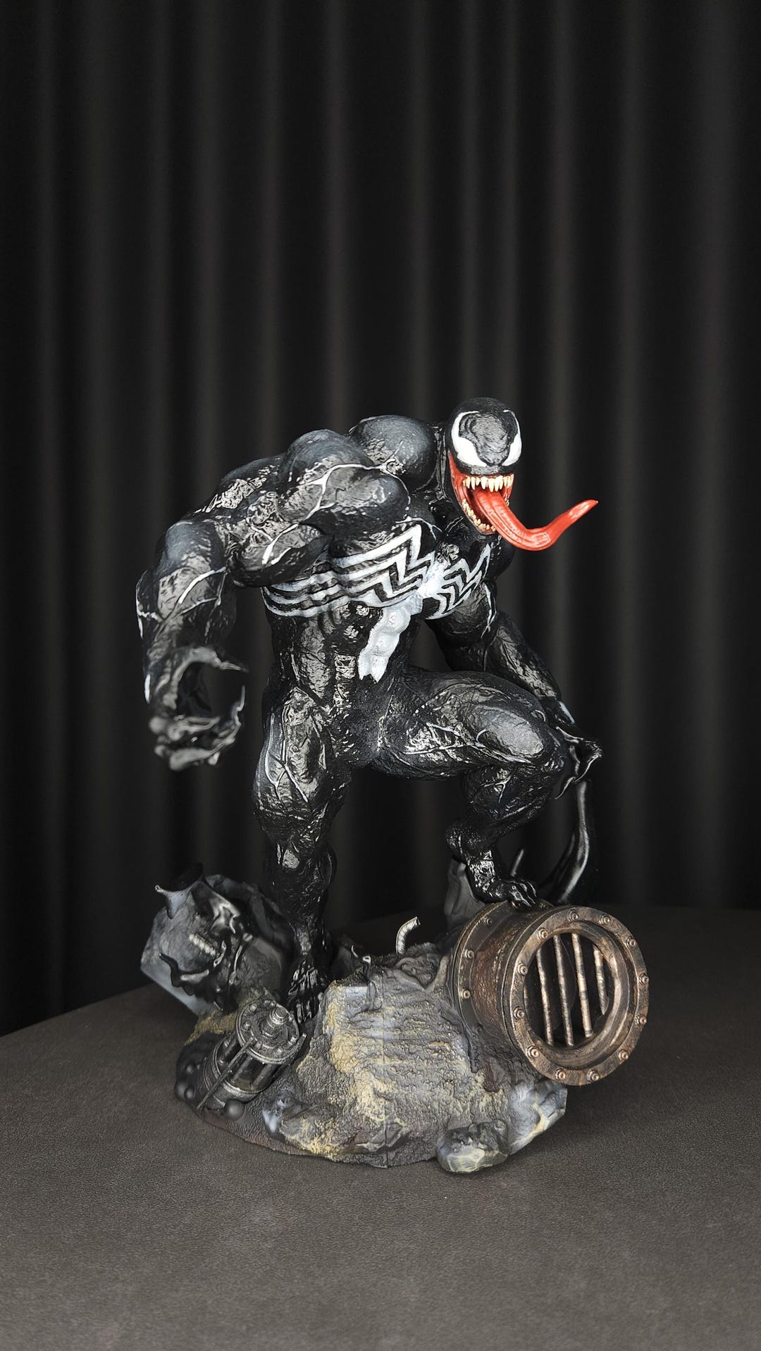 【marvel】ヴェノム オブジェ Venom | Marvel | 3D Printed Collectible Statue | Model by ZEZ