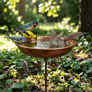 May include: A set of three ceramic nesting bowls in shades of blue, green, and white. The bowls have a speckled glaze and a simple design. The largest bowl is about 15 cm in diameter.