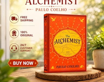 The Alchemist by Paulo Coelho | 25th Anniversary Edition | English Book | Classic Literary Fiction | Inspirational Novel