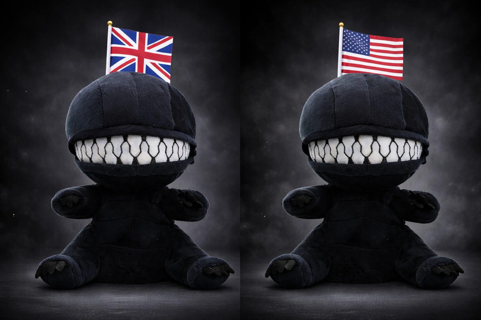 Alien Xenomorph Plush Toy 25cm, Cute Horror Plushie, Soft Stuffed Sci ...