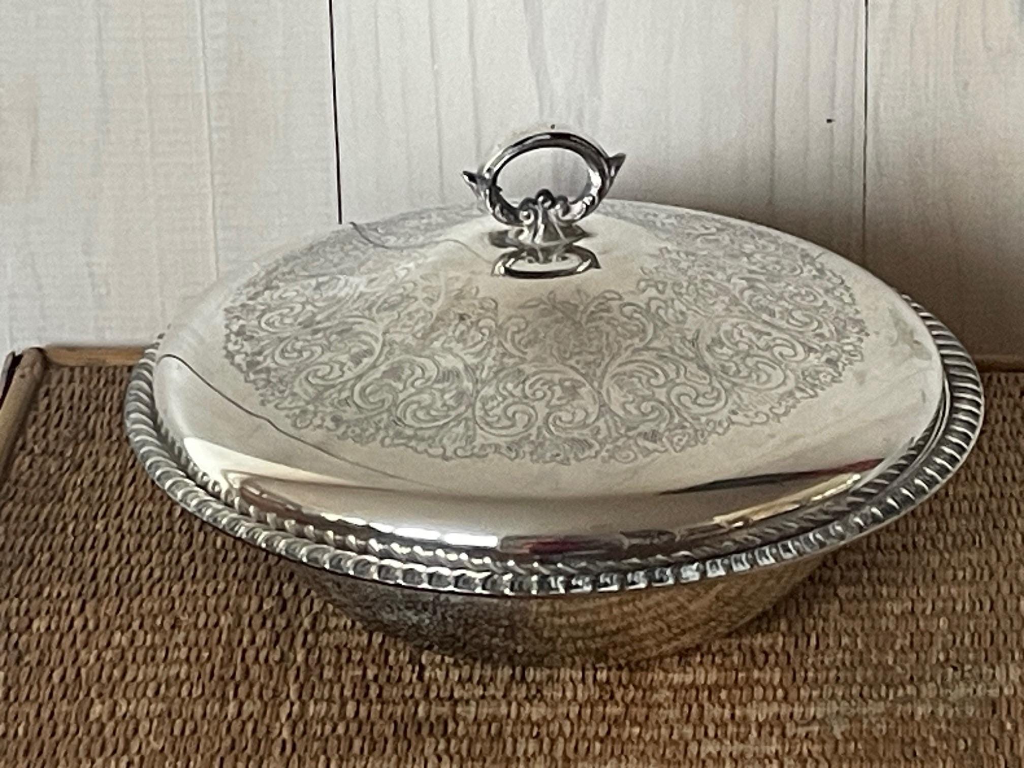 【WM.A. Rogers】バターディッシュ / ブレットサーバー Wm. Rogers A Cake/Pie Server Antique US Silver-Plated