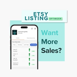 How to Sell on Etsy SEO Tips | Etsy Listing Optimization Tool | Keywords, Titles, Tags, Images, Pricing, Shipping & More | Etsy Seller Tips