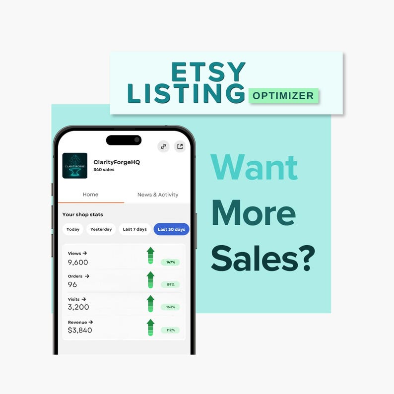 How to Sell on Etsy SEO Tips | Etsy Listing Optimization Tool | Keywords, Titles, Tags, Images, Pricing, Shipping & More | Etsy Seller Tips bild 1