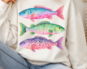 Preppy fisk PNG | Tropiska fiskar PNG för sublimering, strandskjortadesign, havsclipart, kommersiellt bruk, digital nedladdning