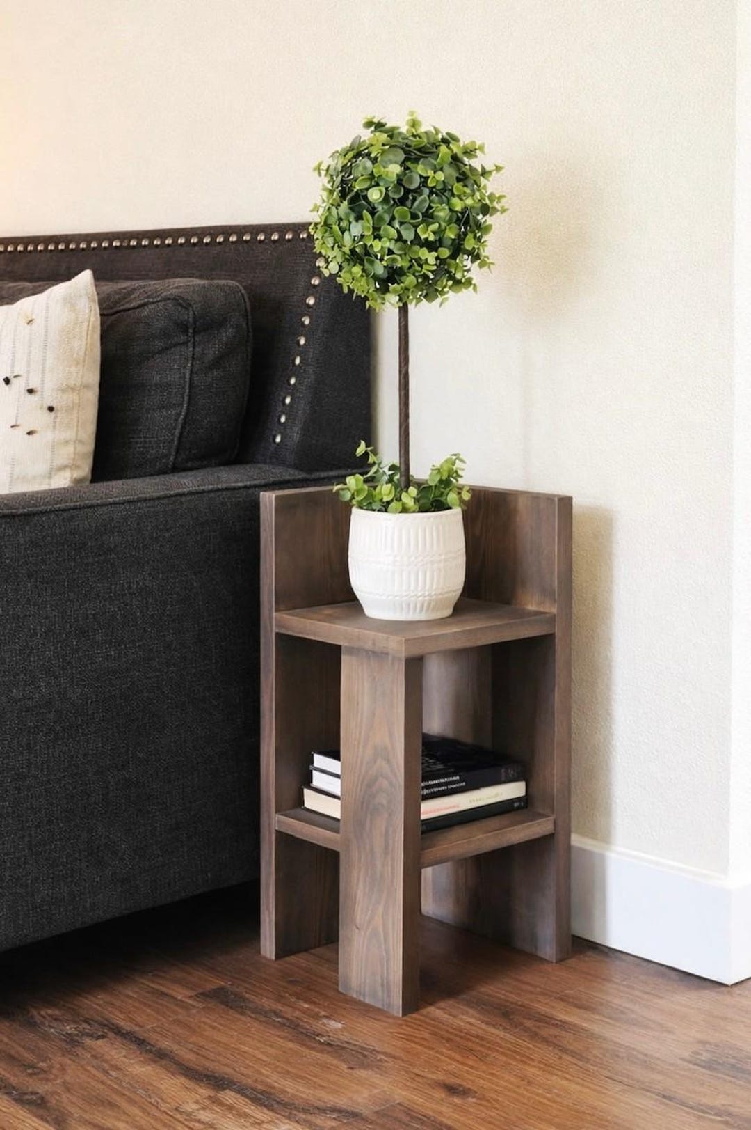 Modern Wood Side Table Plans - Etsy
