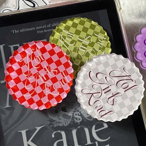 Hot Girls Read Phone Grip, Booktok Reader PopSocket Gift, Aesthetic Trendy Reader Phone Grip, Viral Booktok Gift Idea, Cute Gift for Readers