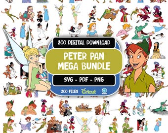 Peter Pan Svg Bundle Peter Pan Silhoutette Bundle SVG T Shirt Svg for Shirt Diy Svg Peter Pan Cricut Peter Pan Png Peter Pan Shirt png print