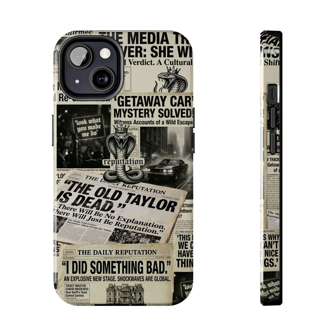 Taylor. Swift Reputation Album Inspired Phone Case (tough Cases) - Etsy
