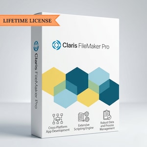 FileMaker Pro 19 databasesoftware | Levenslange toegang - Direct downloaden